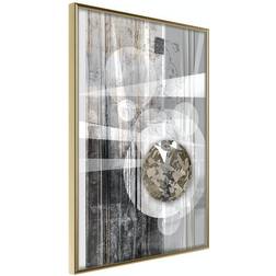 Arkiio Affisch Silver Symmetry [Poster] 20x30 Poster